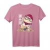 MANEKI NEKO Japanisch Katze Winkekatze auf Münzen sitzend - Glücksbringer T-Shirt für Fans japanischer Kultur, perfekte Geschenkidee zu Weihnachten und Geburtstag