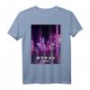 Aesthetic Vaporwave Japan 80s Meme Sad Glitch Offline T-Shirt – Trendige Mode für Anime-, Manga- und Otaku-Fans