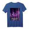 Aesthetic Vaporwave Japan 80s Meme Sad Glitch Offline T-Shirt – Trendige Mode für Anime-, Manga- und Otaku-Fans