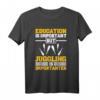 Jonglierer T-Shirt mit Spruch 'Bildung ist wichtig, aber Jonglieren ist wichtiger' – Perfektes Geschenk für Jongleure zu Weihnachten & Geburtstag
