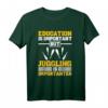 Jonglierer T-Shirt mit Spruch 'Bildung ist wichtig, aber Jonglieren ist wichtiger' – Perfektes Geschenk für Jongleure zu Weihnachten & Geburtstag