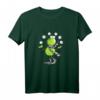 Frosch jongliert Schneebälle im Winter - Lustiges Cartoon Fun T-Shirt für Kinder, Damen und Herren mit Humor