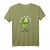 Frosch jongliert Schneebälle im Winter - Lustiges Cartoon Fun T-Shirt für Kinder, Damen und Herren mit Humor