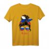 Russland Girl Russland Frau Flagge T-Shirt – Patriotische Kleidung für Frauen mit Flaggenmotiv