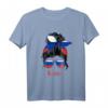 Russland Girl Russland Frau Flagge T-Shirt – Patriotische Kleidung für Frauen mit Flaggenmotiv