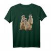 Erdmännchen auf Safari in Afrika T-Shirt - Farbenfrohes Motiv für Kenia- und Wildtierfans