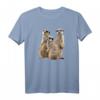 Erdmännchen auf Safari in Afrika T-Shirt - Farbenfrohes Motiv für Kenia- und Wildtierfans