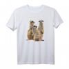 Erdmännchen auf Safari in Afrika T-Shirt - Farbenfrohes Motiv für Kenia- und Wildtierfans