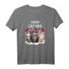 Merry Catmas Cat - Lustiges Weihnachts T-Shirt für Katzenliebhaber, Katzenmütter & Katzenväter, Perfekt als Geschenk zu Weihnachten