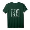 Jens Minimalismus T-Shirt – Lustiges Geschenk für Papa, Vater oder Arbeitskollegen mit dem Vornamen Jens