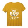 T-Shirt mit Aufschrift '40Geburtstag' – Lustiges Geschenk für Hundeliebhaber und Jeep-Fans zum Geburtstag