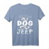 T-Shirt mit Aufschrift '40Geburtstag' – Lustiges Geschenk für Hundeliebhaber und Jeep-Fans zum Geburtstag