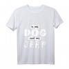 T-Shirt mit Aufschrift '40Geburtstag' – Lustiges Geschenk für Hundeliebhaber und Jeep-Fans zum Geburtstag