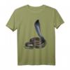 Schlange Kinder Jungen Mädchen Damen Herren Kobra-Snake T-Shirt – Klassisch geschnitten, Tiermotive für die ganze Familie
