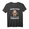 Lustiges Faultier T-Shirt mit Spruch 'Ich Kam Ich Sah Und Hatte Direkt Keinen Bock' – Witziges Outfit für Frauen, Männer & Kinder, ideal für Faulpelze