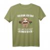 Lustiges Faultier T-Shirt mit Spruch 'Ich Kam Ich Sah Und Hatte Direkt Keinen Bock' – Witziges Outfit für Frauen, Männer & Kinder, ideal für Faulpelze
