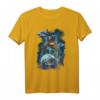 Aquaman Movie T-Shirt – Swimming with Sharks, Offiziell lizenziert, für Erwachsene, Kinder & Damen