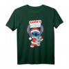 Weihnachten Lilo & Stitch Santa's Here T-Shirt - Festliches Disney Fan-Artikel für Weihnachten & Geburtstage