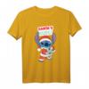 Weihnachten Lilo & Stitch Santa's Here T-Shirt - Festliches Disney Fan-Artikel für Weihnachten & Geburtstage