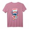 Weihnachten Lilo & Stitch Santa's Here T-Shirt - Festliches Disney Fan-Artikel für Weihnachten & Geburtstage