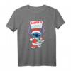 Weihnachten Lilo & Stitch Santa's Here T-Shirt - Festliches Disney Fan-Artikel für Weihnachten & Geburtstage
