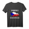 Made In Czech Republic Flag Shirt – Geschenkidee für Tschechen, Freunde & Familie, perfekt für Geburtstag, Weihnachten & Jubiläum