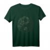 Arabisches Maghrebi Andalous Kalligraphie Yin Yang Tao Symbol T-Shirt – Spirituelles Geschenk für Meditation, Yoga & islamische Kunstliebhaber