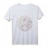 Arabisches Maghrebi Andalous Kalligraphie Yin Yang Tao Symbol T-Shirt – Spirituelles Geschenk für Meditation, Yoga & islamische Kunstliebhaber
