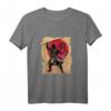 Japanisches Bushido Samurai Tank Top mit Kalligraphie 'Mut' – Streetwear für Fans japanischer Kultur, Anime & Samurai-Style