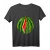 Palästina-Karte Wassermelone Arabische Kalligraphie T-Shirt – Unterstützer-Design für Palästina & Kulturelle Identität