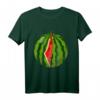 Palästina-Karte Wassermelone Arabische Kalligraphie T-Shirt – Unterstützer-Design für Palästina & Kulturelle Identität