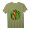 Palästina-Karte Wassermelone Arabische Kalligraphie T-Shirt – Unterstützer-Design für Palästina & Kulturelle Identität