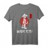 Wado Ryu Karate Japanische Kalligraphie - Martial Arts Group T-Shirt für Lehrer, Schüler & Kampfsportliebhaber