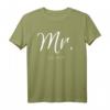 Mr. & Mrs. Hochzeitsgeschenk - Personalisierte Bräutigam & Braut Shirts Est. 2021, Lustige Flitterwochen & Verlobungsgeschenke