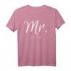 Mr. & Mrs. Hochzeitsgeschenk - Personalisierte Bräutigam & Braut Shirts Est. 2021, Lustige Flitterwochen & Verlobungsgeschenke