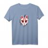 Yokai Kitsune Mask Pullover Hoodie - Lustige Japanische Tier- und Dämonenmaske, Perfekt für Halloween & Trendiges Geschenk für Kinder