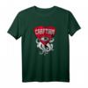 Herz und Tentakel mit Kalligraphie-Schriftart Lovecraftian - Cosmic Horror T-Shirt für Fans des Mythos und Cthulhu