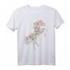 Arabisches Pferd mit Kalligraphie – Islamisches Kunstdesign T-Shirt für Pferdeliebhaber und Kalligraphie-Fans