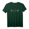 Libanon Lebanon Herzschlag Arabische Kalligraphie T-Shirt – Perfektes Geschenk für Eid, Ramadan und Libanon-Liebhaber