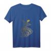 Damen Arabische Kalligraphie, Wirbeln, Dervisch, Sufi T-Shirt mit V-Ausschnitt – Spirituelle Kunst und Kalligraphie für kulturelle Anlässe