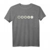 Fotografie T-Shirt mit Kamera Auslöser & Zoom Motiv – Perfektes Geschenk für Fotografen, Hobby- und Profi-Fotografen, Geburtstag & Weihnachten
