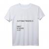 Witziges Fotografen-Shirt mit Spruch 'Automatikmodus kann jeder' – Perfektes Geschenk für Fotografen zum Geburtstag, Weihnachten & mehr