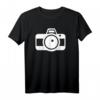 Kamera T-Shirt mit Blitz - Perfekt für Fotografen, Mode- und Presse-Shootings