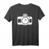 Kamera T-Shirt mit Blitz - Perfekt für Fotografen, Mode- und Presse-Shootings