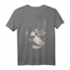 Psychedelische Katze Gothic Dark Aesthetic Crust Punk Grunge T-Shirt - Einzigartiges Subkultur-Design für Gothic, Punk und Grunge Fans
