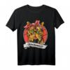 Rockabilly Katze Pin Up Rock'n'Roll T-Shirt – Lustiges Geschenk für Katzenliebhaber und Musikfans zu Weihnachten & Geburtstag