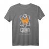 Wissenschaftliches Nerd T-Shirt mit Katze und Atom-Design - Perfektes Geschenk für Chemiker, Physiker, Lehrer & Nerds