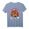 Rockabilly Katze Pin Up Rock'n'Roll Punk Konzert T-Shirt – Lustiges Katzen-Design für Musikliebhaber, perfekt als Geschenk zu Weihnachten oder Geburtstag