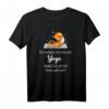Lustiges Katzen Yoga T-Shirt – Humorvolle Meditation Sportbekleidung für Yoga- und Katzenliebhaber