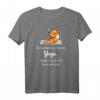 Lustiges Katzen Yoga T-Shirt – Humorvolle Meditation Sportbekleidung für Yoga- und Katzenliebhaber